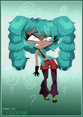 The one where she looks dizzy is the older one. I hope she doesn’t look like a mary sue. I made this one on November 13th 2024! This was my second attempt to draw her in this style! (We won’t be talking about the first time, if you scroll around online you could possibly find it. ☹️)