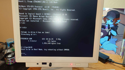 Uh oh, EMM386!