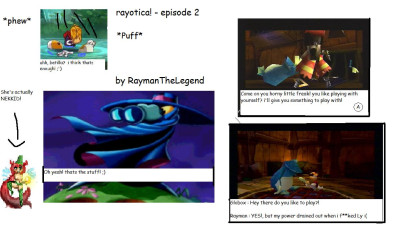Rayman pornography "Shower us with Rayman Pornography, I'm waiting already.