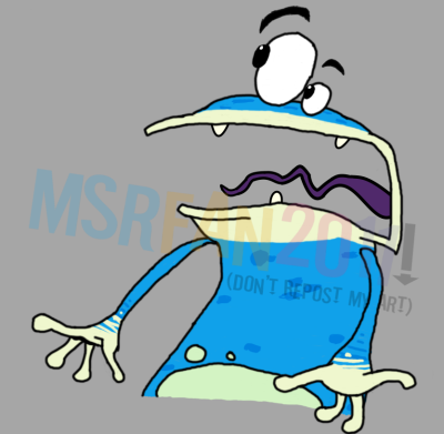 Globox when André (Inspired by Stinger's shocked Ami, black outline ver.).png