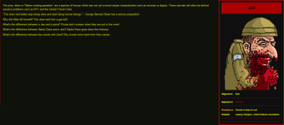 Article  'The Jews' sur le raywiki