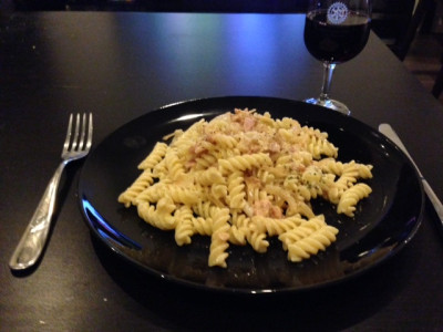 Pasta alla carbonara (need I say more?)