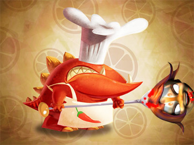 A baby dragon chef killed tily