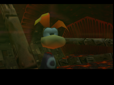 Screenshot of Rayman himself.