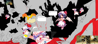 Rayman and the "useless" Remilia working together.