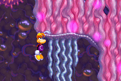 Um... yeah, I grabbed onto a wall?