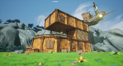 Some new assets and models, including the new Pirate-Ship. Still in development.