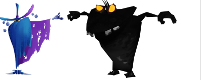 maybe it would look kind of like this in game who knows