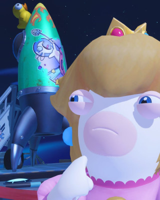 Mario+Rabbids SOH Rabbid Peach insta pic