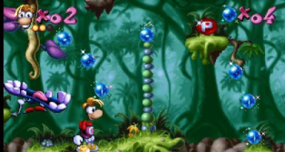 Clue: Staring at Tings is Rayman's secret recovery therapy.