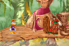 Un Boomboleros de la version Game Boy Advance de Rayman 3.