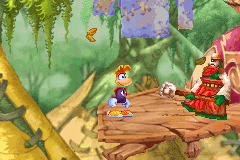 Un Paragnon de la version Game Boy Advance de Rayman 3.