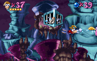 Une cage de Rayman.