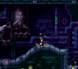Cette animation d'étourdissement se lance si Rayman saute depuis une position trop élevée.