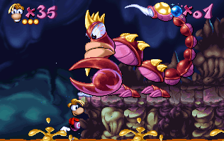 Skops cherchant Rayman.
