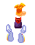 Dans les premières animations imaginées pour Rayman sautant entre deux murs, le héros n'était pas tourné vers la caméra (et le joueur).