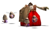 Le premier design des Paragnons et des Minignons.
