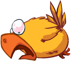 Un petit oiseau.