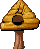 Un panneau en bois qui apparait dans les prototype de la version Jaguar et les démos japonaises de la version PlayStation.
