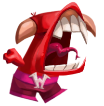 Minotaure rouge