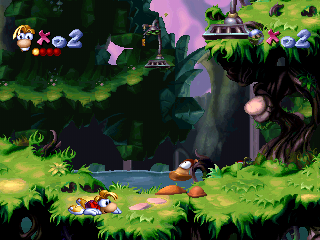 Une fois vaincus, le corps des Sbires explosait, et il ne restait d'eux que leurs pieds et leur tête. Cela rappelle les Antitoons de Rayman, qui mouraient en laissant leurs yeux derrière eux.