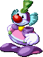 Clown frappeur