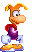 Nouvelle version de l'animation d'attente de Rayman, avec sa nouvelle apparence.