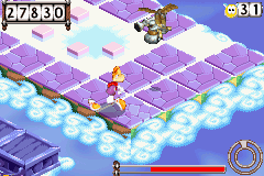Un Aéroniflard affrontant Rayman.