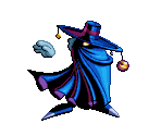 Mr Dark sprite-ja a Rayman-ben.
