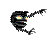 L'ancienne animation d'attaque d'un Lums noir.