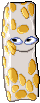 Un nougat capable d'entraver le passage de Rayman. Rayman Designer leur a donné le nom de "petit nougat bloquant".