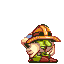 L'animation de mort d'un petit Livingstone.
