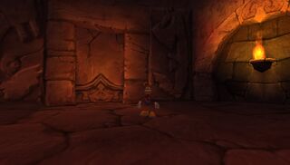 Rayman se retrouve piégé dans cette salle.