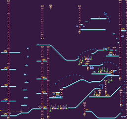 La map de la version PlayStation.