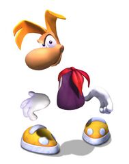 Artwork de Rayman dans Rayman 2.