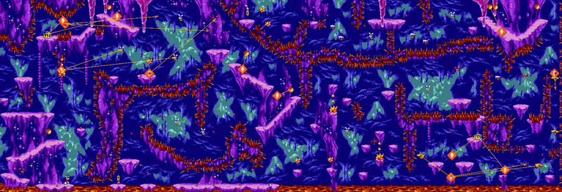 La map de la version Pocket PC.