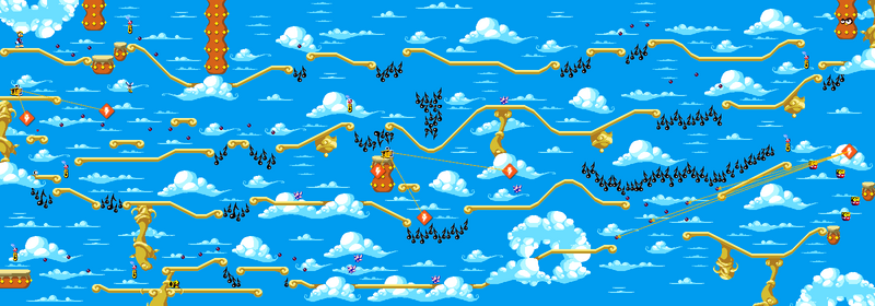 La map de la version Game Boy Color.