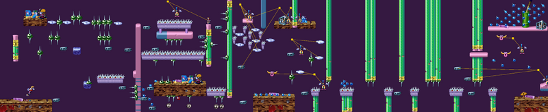 La map de la version PlayStation.