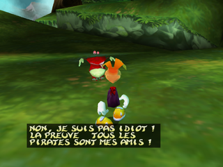Catastrox disant qu'il est ami avec les Pirates.
