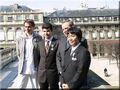 De gauche à droite : Michel Ancel, Frédérick Raynal, Renaud Donnedieu de Vabres et Shigeru Miyamoto.