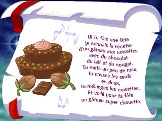 "La recette".