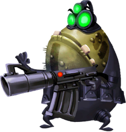 Un crapaud espion