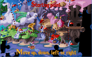 La map de Rayman Designer.