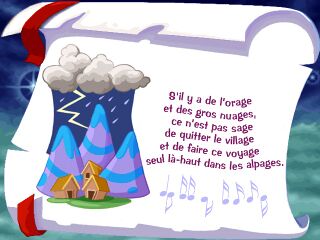 "L'orage".