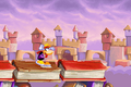 Rayman faisant une grimace.