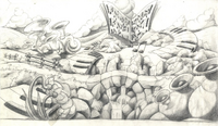 Concept art du Ciel Chromatique.