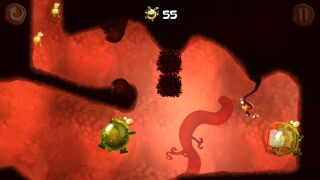 Rayman dans le ventre d'El Stomacho dans Bonne digestion.