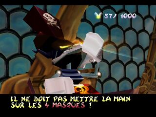 L'amiral Barbe-Tranchante dévorant le millième Lums jaune.