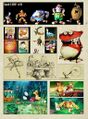 Un autre collage d'images et d'artworks du jeu Rayman 2, réalisé pour le développement de Rayman Origins.