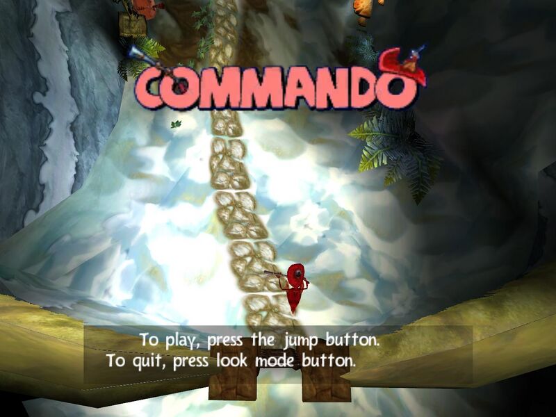 Fichier:Commando-Arcade-R3HH-PC-TitleScreen.jpg